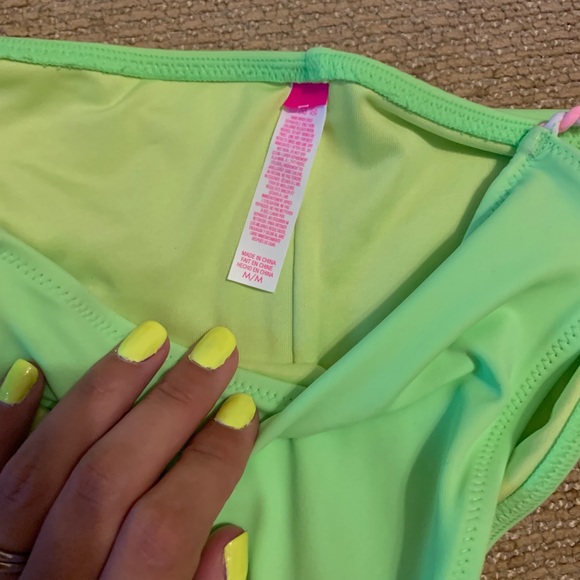 Victoria Secret Green Bikini Bottoms - Picture 2 of 5